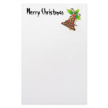 Christmas Designs on Gift Items stationery