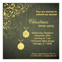 Christmas Dinner Announcements