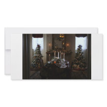 Christmas Dinner At The Mansion Photo Cards