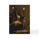 christmas dinner card