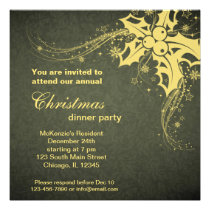 Christmas Dinner Custom Invites