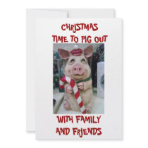 CHRISTMAS DINNER INVITATION