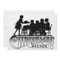 Christmas Dinner Invitation by Sylinden Christmas Dinner Invitation