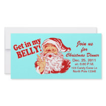 Christmas Dinner Invitations Personalized Photo Card