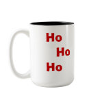 Christmas dinner mugs