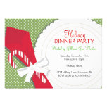 Christmas Dinner Party Invitations