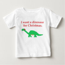 Christmas Dinosaur t-shirts