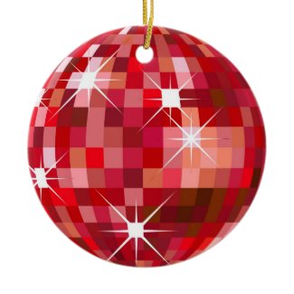 Christmas Disco Ball Ornament ornament