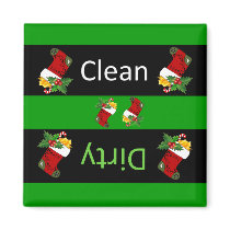 Christmas dishwasher magnet