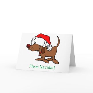 Christmas Dog Card