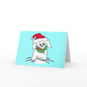 Christmas Dog card