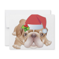 Christmas Dog Gift Invitation