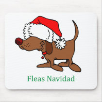 Christmas Dog mousepads by cutechristmasanimals Christmas Dog mousepads