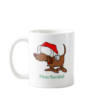 Christmas Dog Coffee Mugs