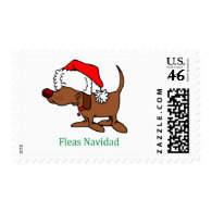 Christmas Dog Postage