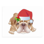 Christmas Dog Postcard