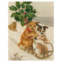 Christmas Dog Sled flyers