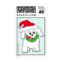 Christmas Dog Stamp stamp