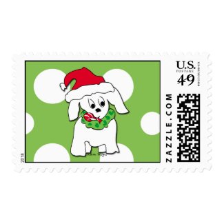 Christmas Dog Stamps