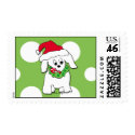 Christmas Dog Stamps stamp