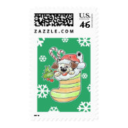 Christmas Doggy stamp stamp