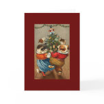 Christmas DOGS and cats ROCKING AROUND TREE cards