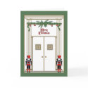 christmas door with nutcrackers cards by dbvisualarts christmas door with nutcrackers cards