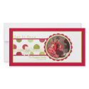Christmas Dots Photo Card photo cards by KrispysKingdom Christmas Dots Photo Card photo cards
