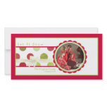 Christmas Dots Photo Cards
