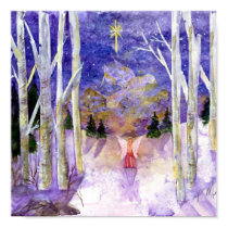 Christmas Dove Angel posters