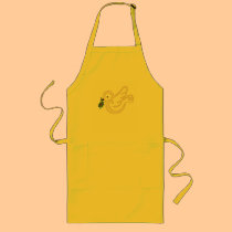 Christmas dove apron by Annaart Christmas dove apron