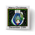 Christmas Dove Button by DoviGirl2008 Christmas Dove Button