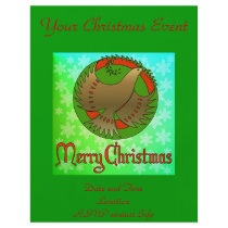 Christmas Dove flyers