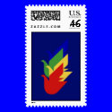 Christmas Doves postage