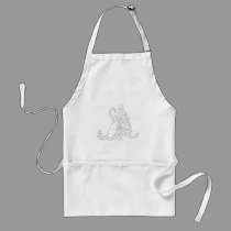 Christmas Dragon 2 aprons