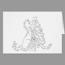 Christmas Dragon 2 cards