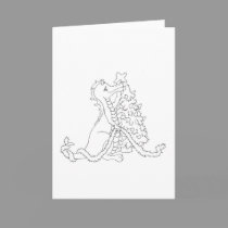 Christmas Dragon 2 cards