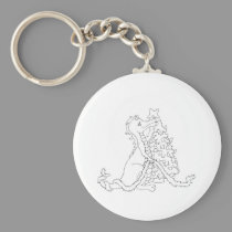 Christmas Dragon 2 keychains