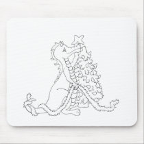 Christmas Dragon 2 mousepads