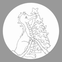 Christmas Dragon 2 stickers