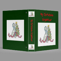 Christmas Dragon Binder