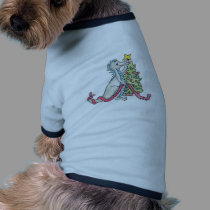 Christmas Dragon pet clothing