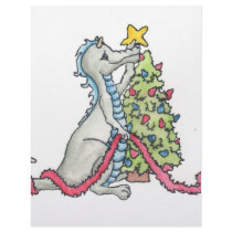 Christmas Dragon Personalized Letterhead