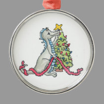 Christmas Dragon Ornament ornaments