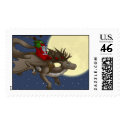 Christmas Dragon Stamp