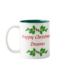 Christmas Dreams Cat Nap Mug mug