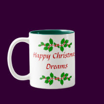Christmas Dreams Cat Nap Mug by naturegirl7 Christmas Dreams Cat Nap Mug