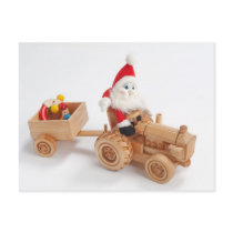 Christmas driver post card