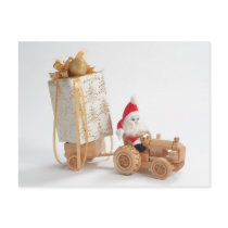 Christmas driver postcard