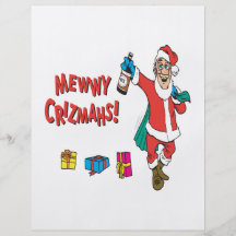 Christmas Drunk Custom Flyer